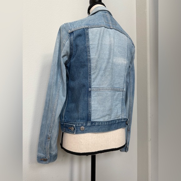Levi's Patchwork Mixed Wash Denim Jacket - Picture 7 of 11